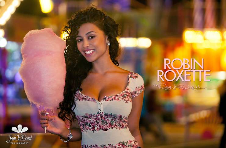 Robin Roxette exotic bighair model glamour busty big boobs beauty sexy perfect girl lady woman jan te bont jantebont JTB curly miami